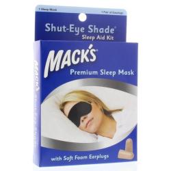 Shut eye shade sleep mask