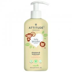 Baby leaves 2 in 1 shampoo pear nectar